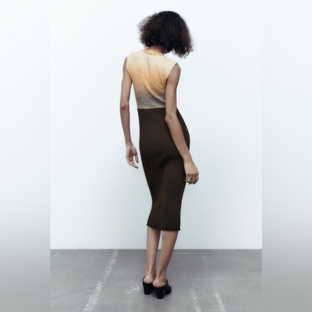 ZARA COMBINATION DRESS - Picture 2 of 3